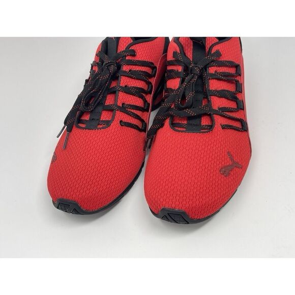 Puma Axelion Men's Shoes Sneakers Running Cross Training Gym Red Black Size 11US - Picture 2 of 8